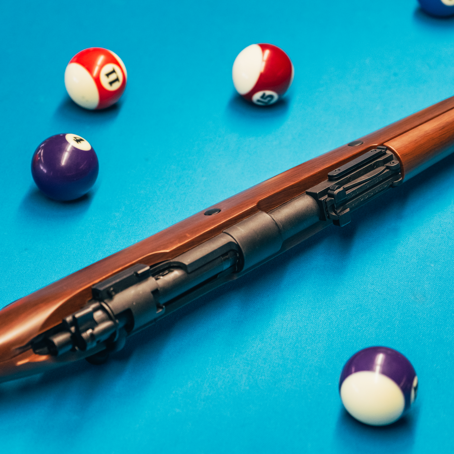 Rifle Pool Cue