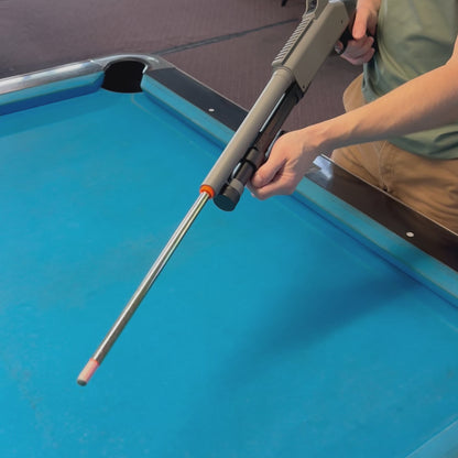 Shotgun Pool Cue - Gray